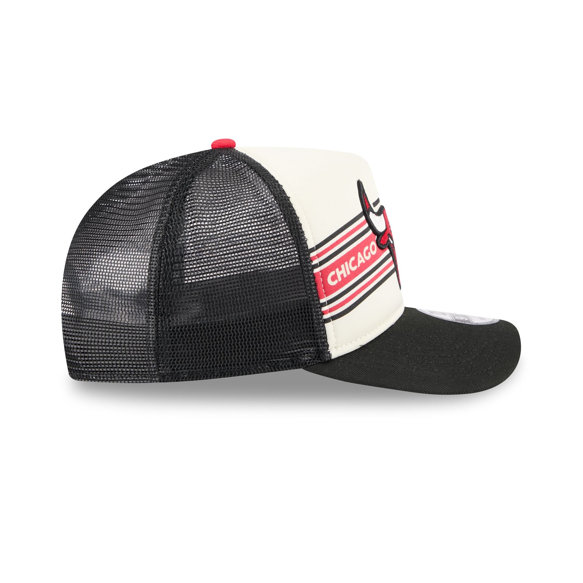 Chicago Bulls Banner 9FIFTY A-Frame Trucker Hat