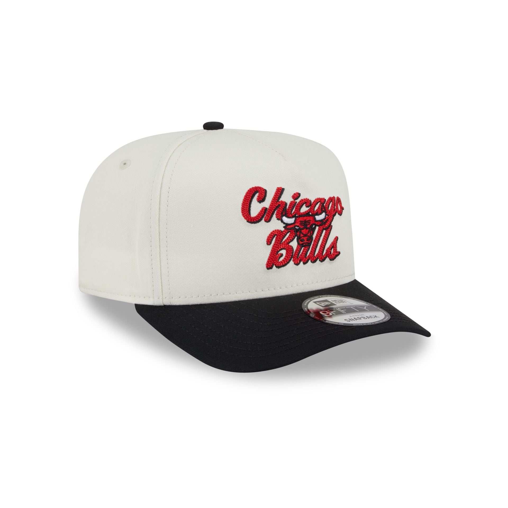 Chicago Bulls Chainstitch 9FIFTY A-Frame Snapback Hat