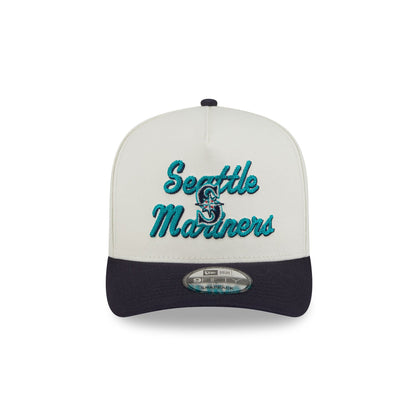 Seattle Mariners Chainstitch 9FIFTY A-Frame Snapback Hat