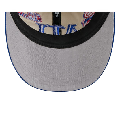 Atlanta Braves Scattered Patches Retro Crown 9FIFTY Snapback Hat