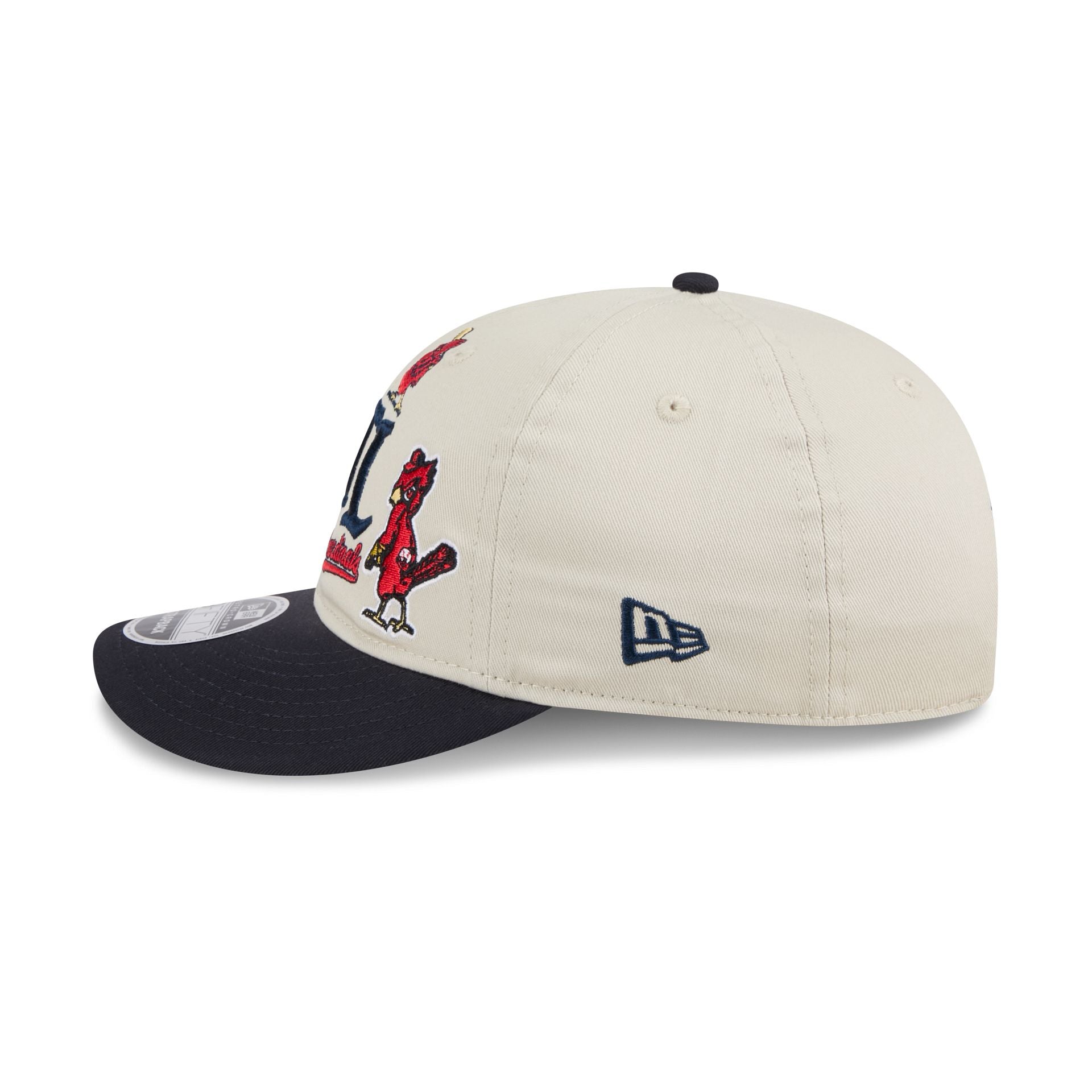 St. Louis Cardinals Scattered Patches Retro Crown 9FIFTY Snapback Hat