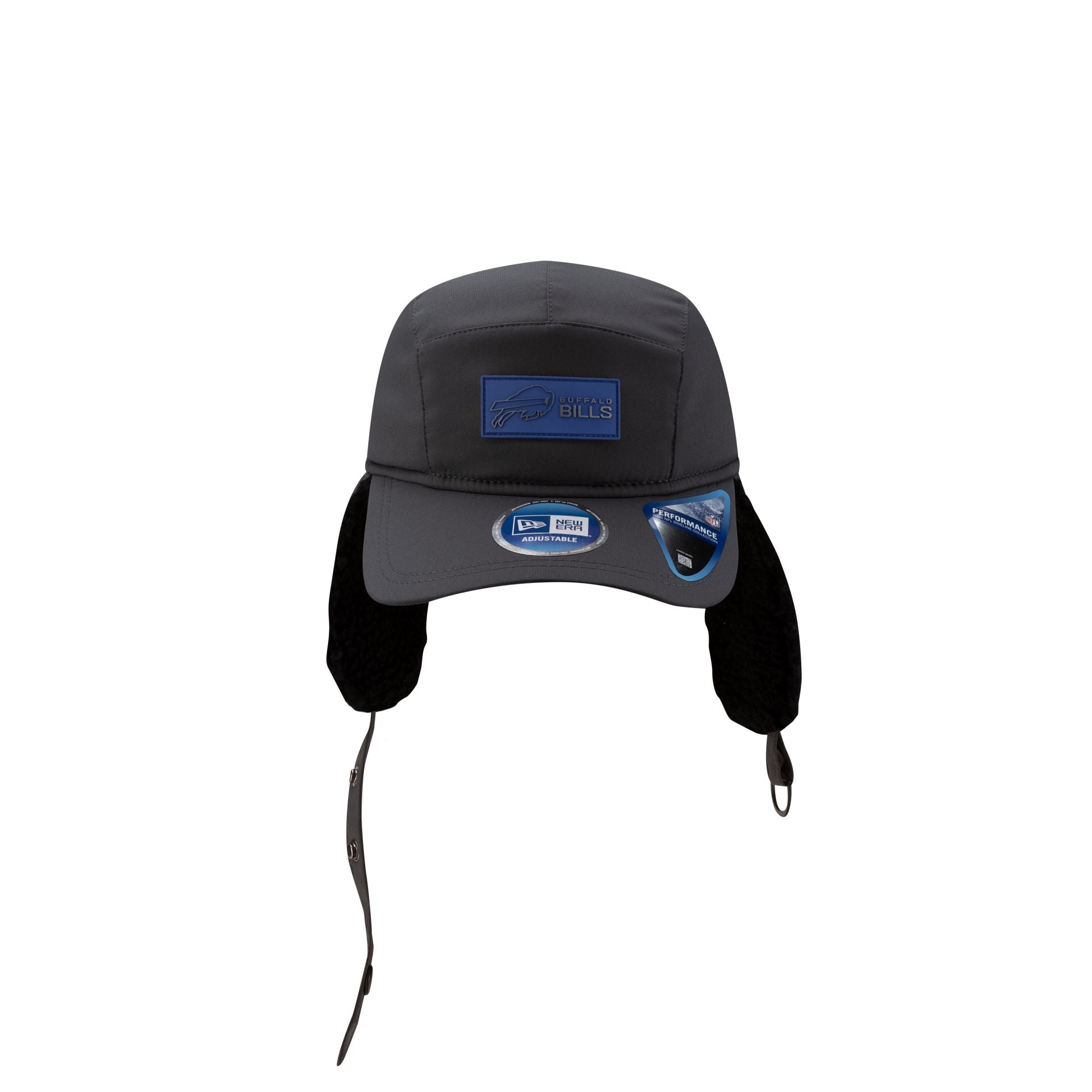 Buffalo Bills 2025 Sideline Cold Weather Steel Clouds Runner Dogear Adjustable Hat