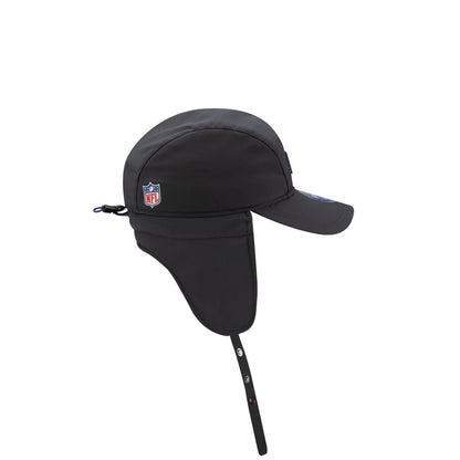 Buffalo Bills 2025 Sideline Cold Weather Steel Clouds Runner Dogear Adjustable Hat