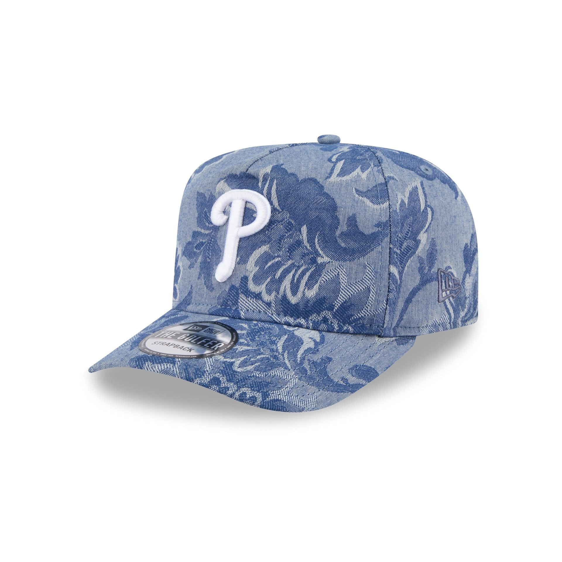 Philadelphia Phillies Denim Jacquard Golfer Hat