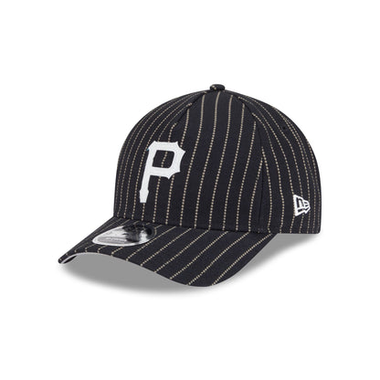 Pittsburgh Pirates Dotted Pinstripe 9FORTY M-Crown A-Frame Adjustable Hat