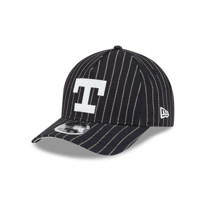 Texas Rangers Dotted Pinstripe 9FORTY M-Crown A-Frame Adjustable Hat