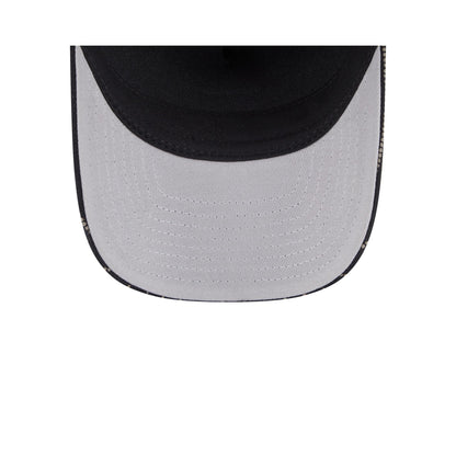 Texas Rangers Dotted Pinstripe 9FORTY M-Crown A-Frame Adjustable Hat