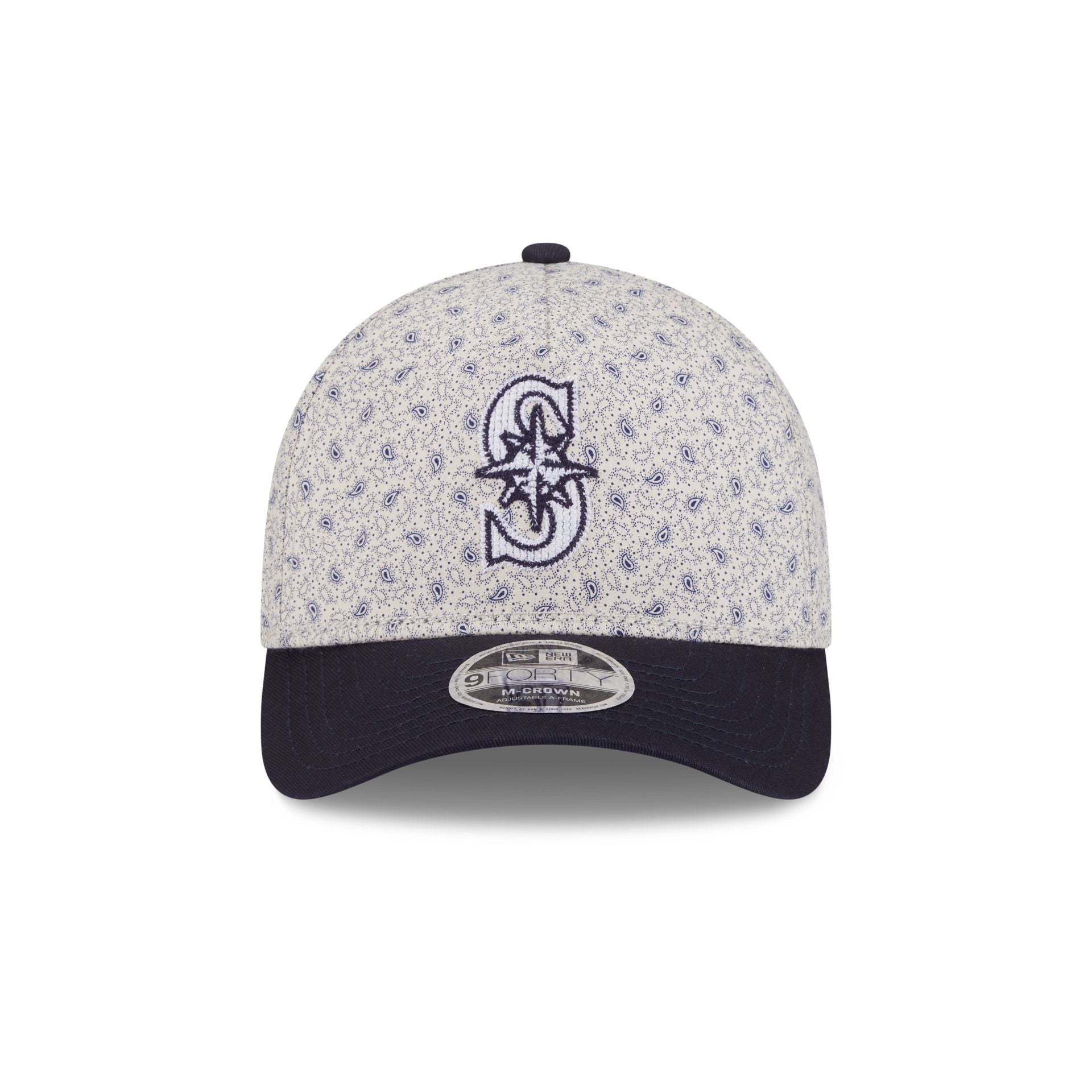 Seattle Mariners Micro Print 9FORTY M-Crown A-Frame Adjustable Hat