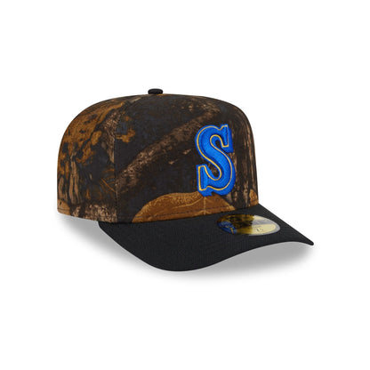 Seattle Mariners Ripstop Camo 59FIFTY A-Frame Fitted Hat