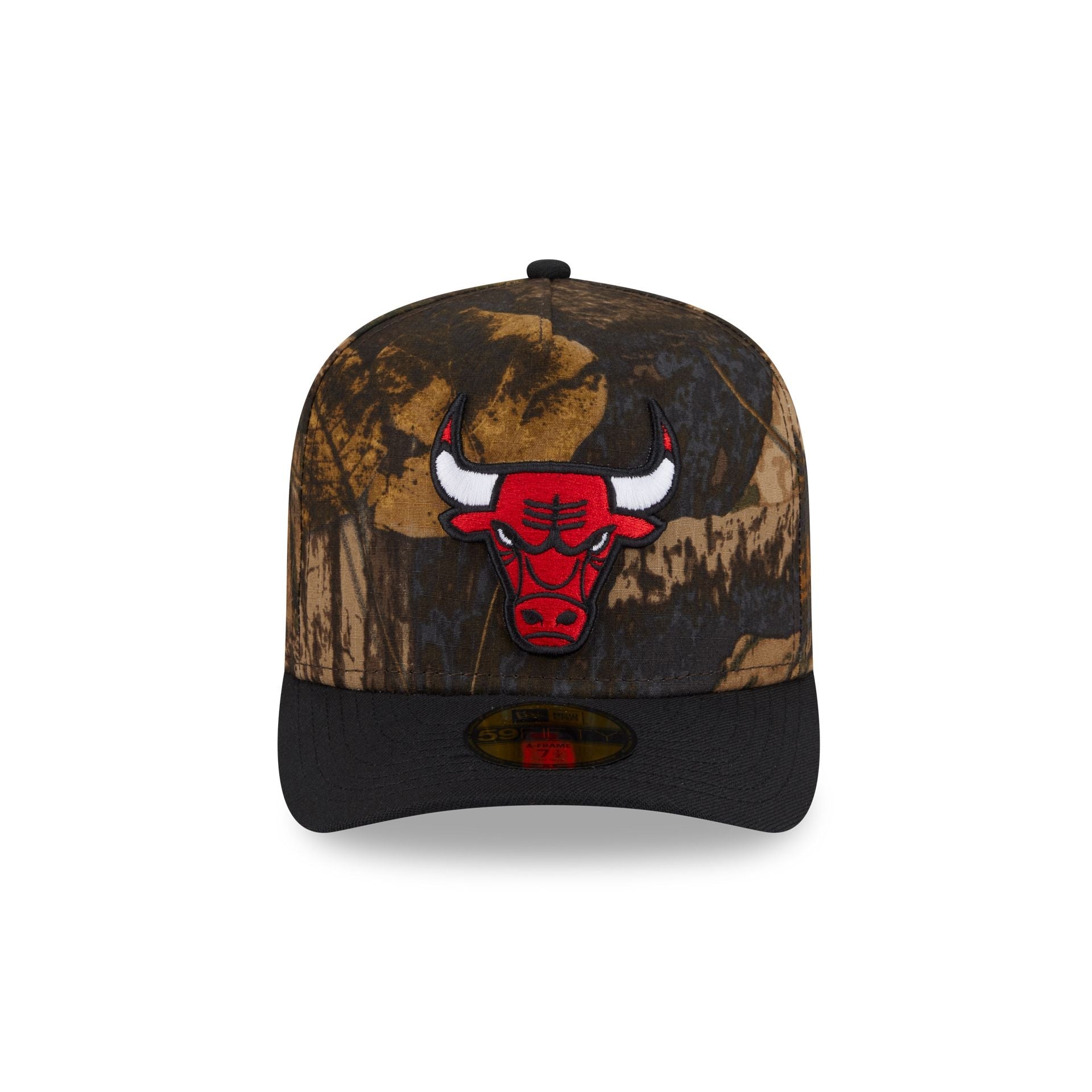 Chicago Bulls Ripstop Camo 59FIFTY A-Frame Fitted Hat