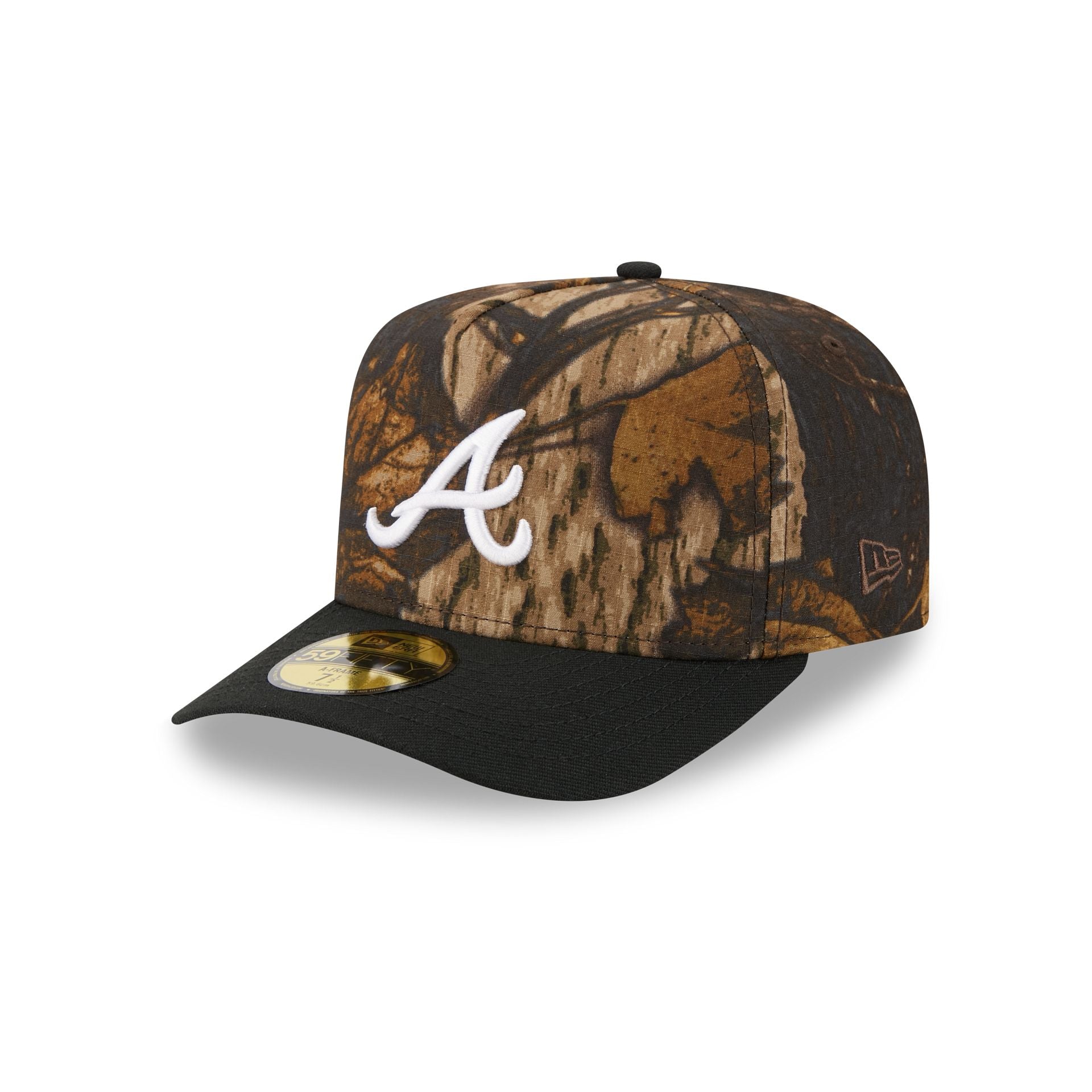Atlanta Braves Ripstop Camo 59FIFTY A-Frame Fitted Hat