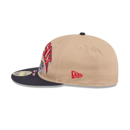 Boston Red Sox Camel Retro Crown 59FIFTY Fitted Hat