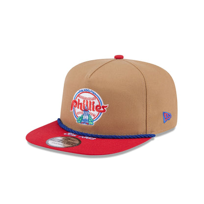 Philadelphia Phillies Khaki Rope Golfer Hat