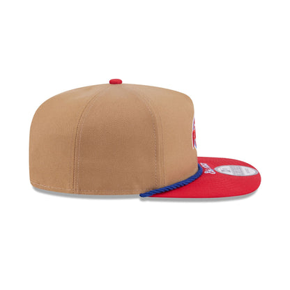 Philadelphia Phillies Khaki Rope Golfer Hat