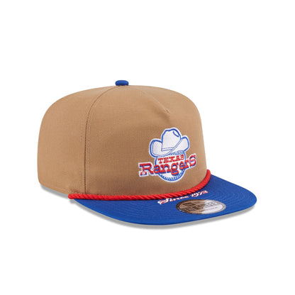 Texas Rangers Khaki Rope Golfer Hat