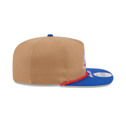 Texas Rangers Khaki Rope Golfer Hat