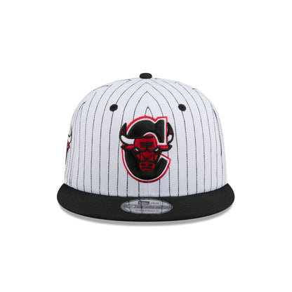 Chicago Bulls Deceptor Pinstripe 9FIFTY Snapback Hat