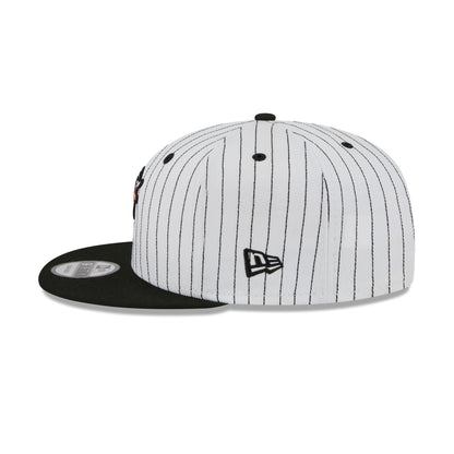 Baltimore Orioles Deceptor Pinstripe 9FIFTY Snapback Hat
