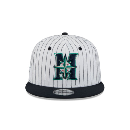 Seattle Mariners Deceptor Pinstripe 9FIFTY Snapback Hat