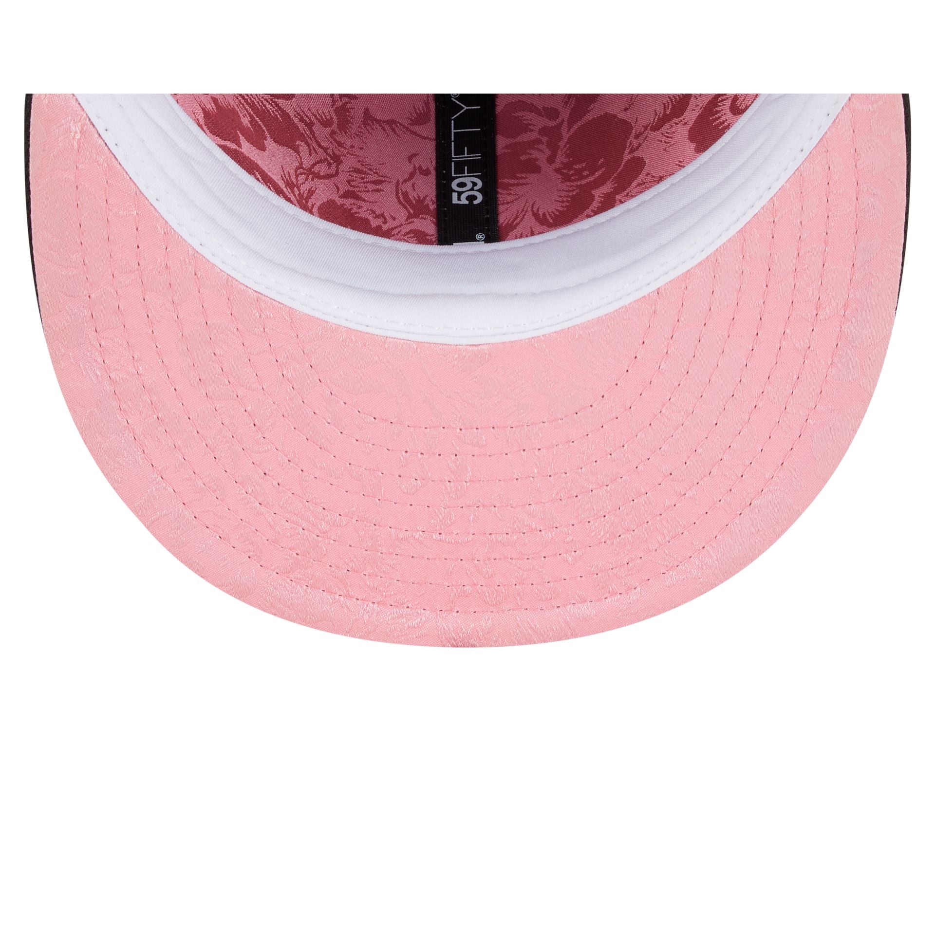 Pittsburgh Pirates Floral Undervisor 59FIFTY Fitted Hat