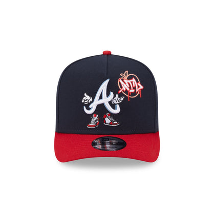 Atlanta Braves Cartoon 9FIFTY A-Frame Snapback Hat