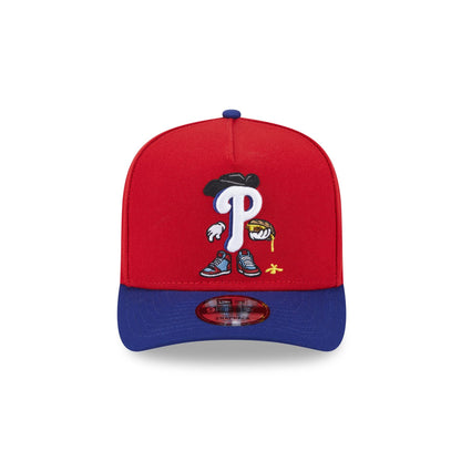 Philadelphia Phillies Cartoon 9FIFTY A-Frame Snapback Hat