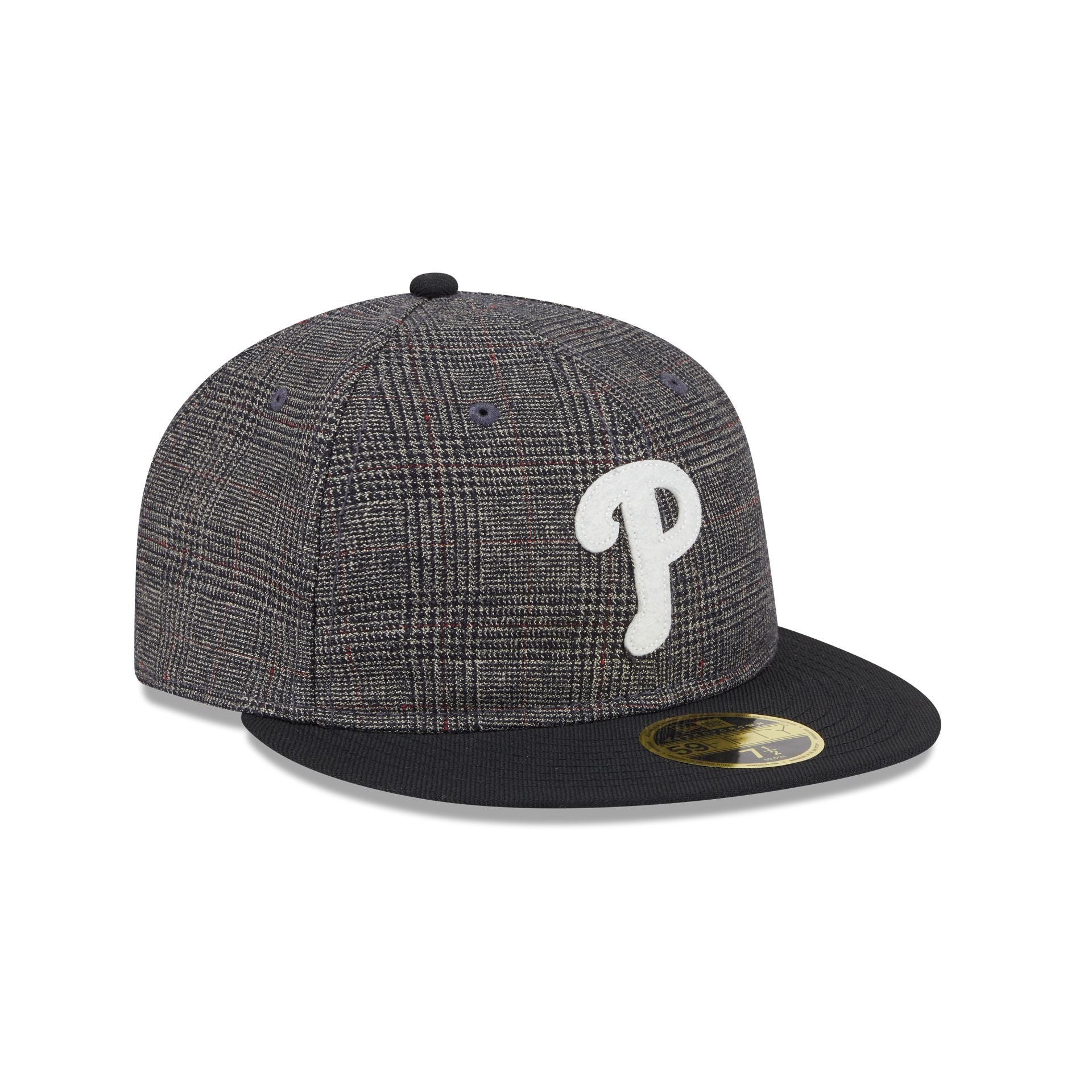 Philadelphia Phillies Plaid Retro Crown 59FIFTY Fitted Hat
