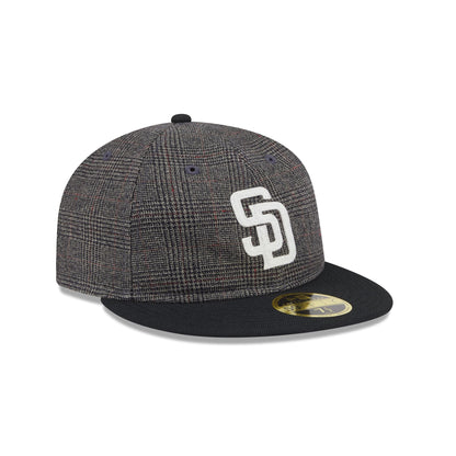 San Diego Padres Plaid Retro Crown 59FIFTY Fitted Hat