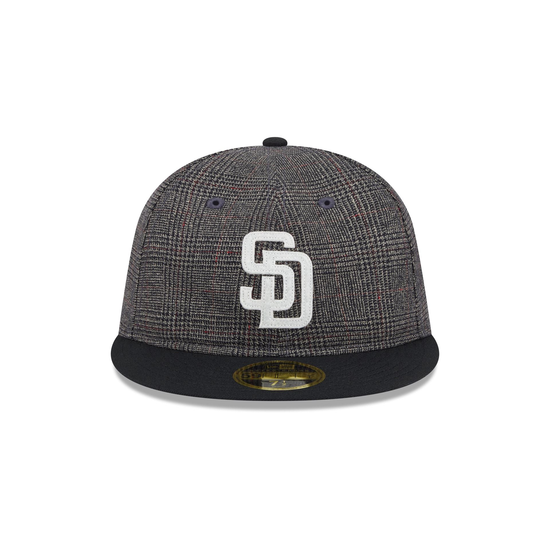 San Diego Padres Plaid Retro Crown 59FIFTY Fitted Hat
