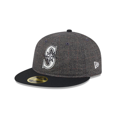 Seattle Mariners Plaid Retro Crown 59FIFTY Fitted Hat