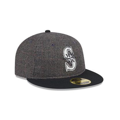 Seattle Mariners Plaid Retro Crown 59FIFTY Fitted Hat