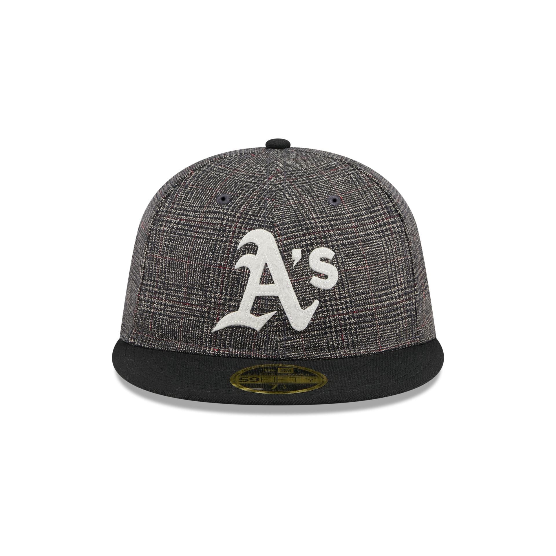 Athletics Plaid Retro Crown 59FIFTY Fitted Hat