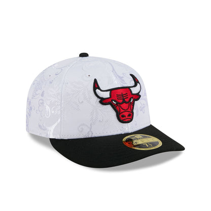 Chicago Bulls Floral Shine Low Profile 59FIFTY Fitted Hat