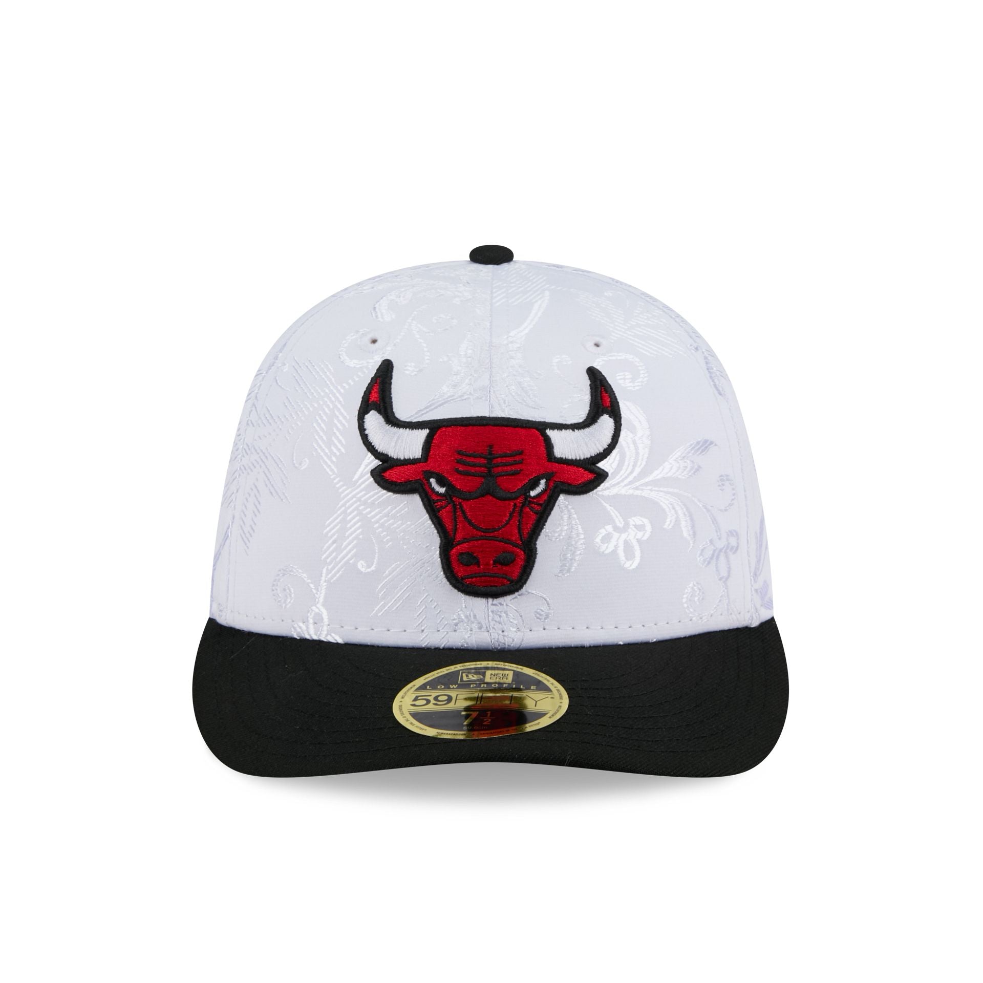Chicago Bulls Floral Shine Low Profile 59FIFTY Fitted Hat