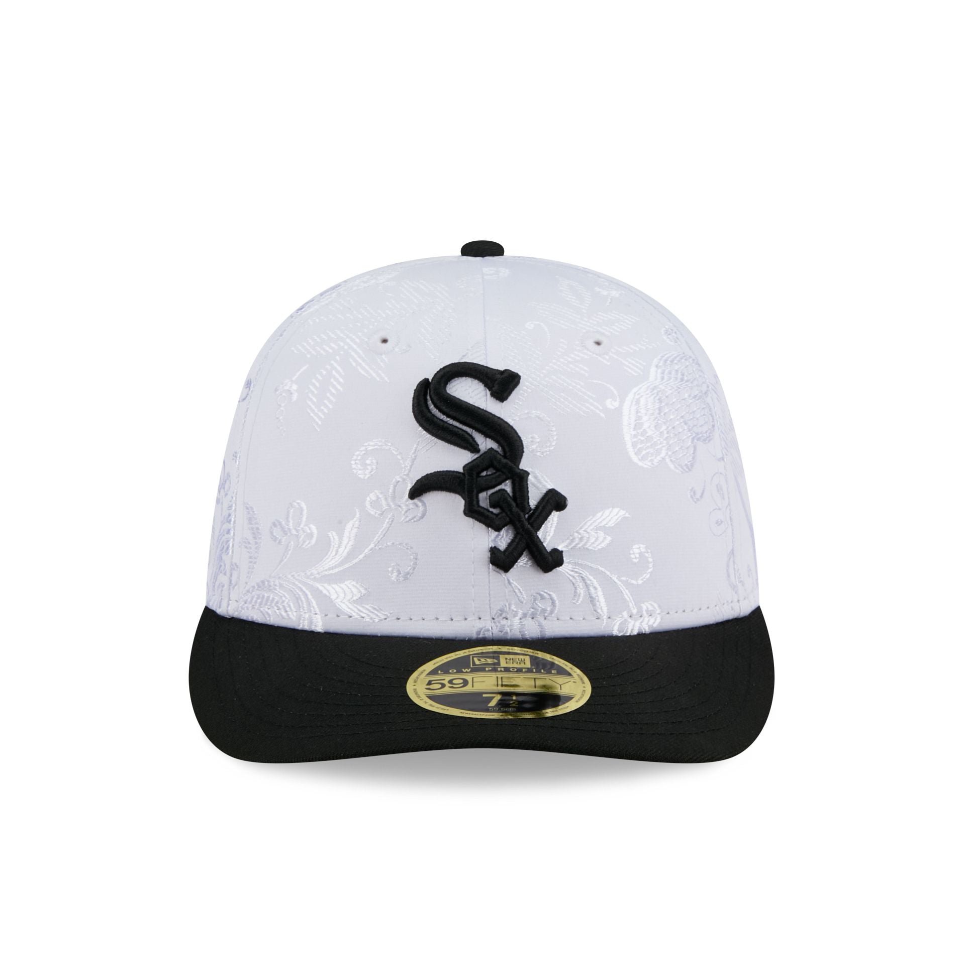 Chicago White Sox Floral Shine Low Profile 59FIFTY Fitted Hat