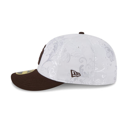 San Diego Padres Floral Shine Low Profile 59FIFTY Fitted Hat
