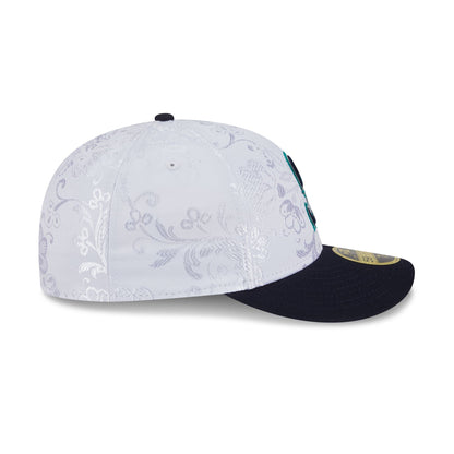 Seattle Mariners Floral Shine Low Profile 59FIFTY Fitted Hat