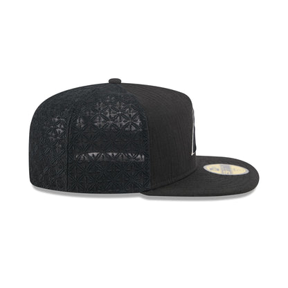 Arizona Diamondbacks Black Mesh 59FIFTY A-Frame Fitted Hat