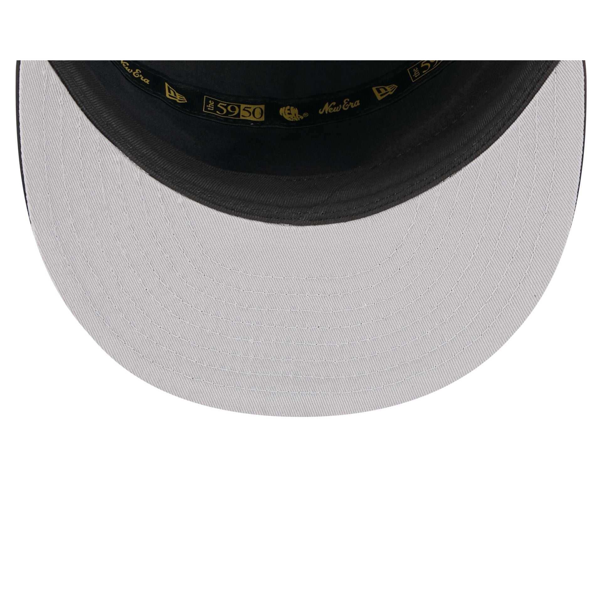 Philadelphia Phillies Black Poly Rope Split Panel 59FIFTY Fitted Hat