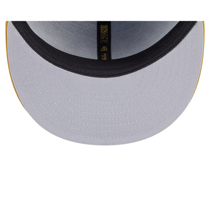 San Diego Padres Metallic Gold Logo 59FIFTY Fitted Hat