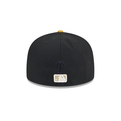 Philadelphia Phillies Metallic Gold Logo 59FIFTY Fitted Hat
