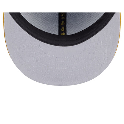 New York Yankees Metallic Gold Logo 59FIFTY Fitted Hat