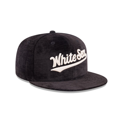 Chicago White Sox Black Velvet 59FIFTY Fitted Hat