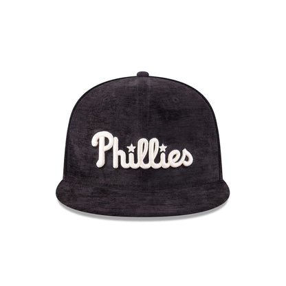 Philadelphia Phillies Black Velvet 59FIFTY Fitted Hat