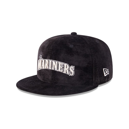 Seattle Mariners Black Velvet 59FIFTY Fitted Hat