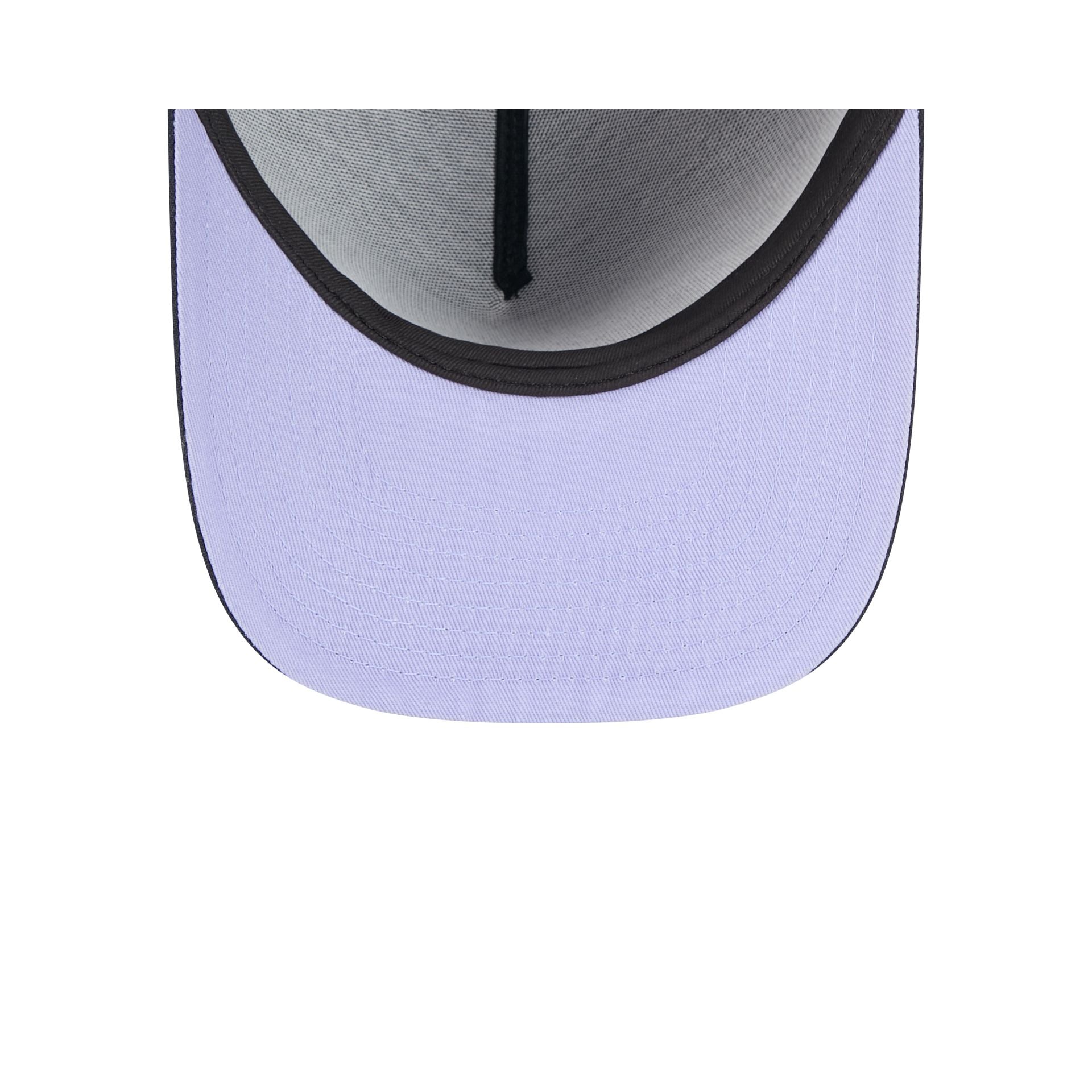 Chicago White Sox Navy Lavender 59FIFTY A-Frame Fitted Hat