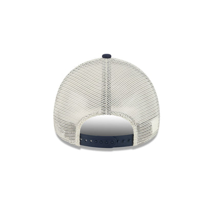 Texas Rangers Navy Purple 9FORTY A-Frame Trucker Hat