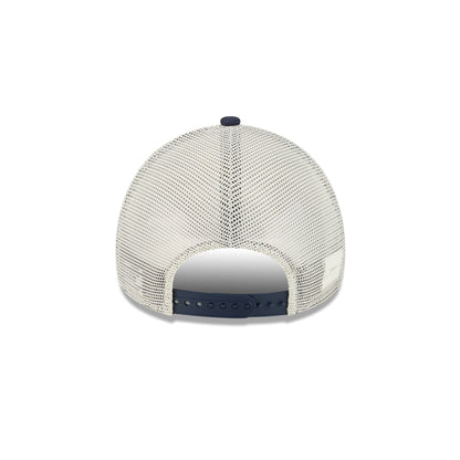 Seattle Mariners Navy Purple 9FORTY A-Frame Trucker Hat