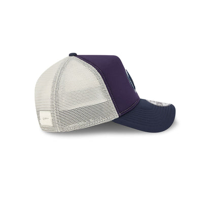 Seattle Mariners Navy Purple 9FORTY A-Frame Trucker Hat