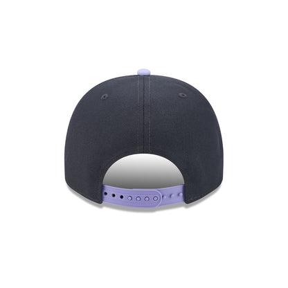 Washington Nationals Navy Lavender 9FIFTY A-Frame Snapback Hat